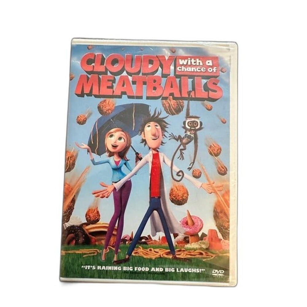 Cloudy with a Chance of Meatballs DVD NIB